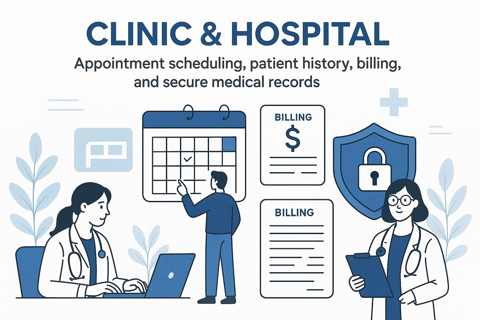Shopping Mall Software dashboard with multiple stores